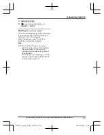 Preview for 41 page of Panasonic KX-TGD610 Operating Instructions Manual