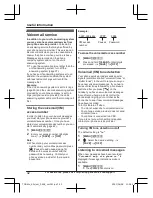 Preview for 42 page of Panasonic KX-TGD610 Operating Instructions Manual