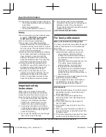 Предварительный просмотр 8 страницы Panasonic KX-TGD620 Series Operating Instructions Manual