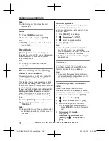 Предварительный просмотр 18 страницы Panasonic KX-TGD620 Series Operating Instructions Manual