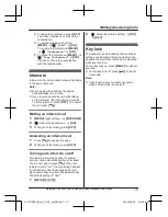 Предварительный просмотр 19 страницы Panasonic KX-TGD620 Series Operating Instructions Manual