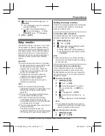 Предварительный просмотр 31 страницы Panasonic KX-TGD620 Series Operating Instructions Manual