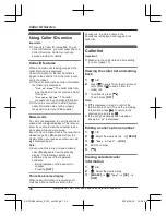 Предварительный просмотр 36 страницы Panasonic KX-TGD620 Series Operating Instructions Manual