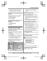 Предварительный просмотр 39 страницы Panasonic KX-TGD620 Series Operating Instructions Manual