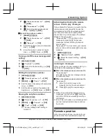 Предварительный просмотр 41 страницы Panasonic KX-TGD620 Series Operating Instructions Manual