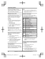 Предварительный просмотр 42 страницы Panasonic KX-TGD620 Series Operating Instructions Manual