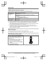 Предварительный просмотр 4 страницы Panasonic KX-TGD663 Operating Instructions Manual