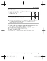 Предварительный просмотр 5 страницы Panasonic KX-TGD663 Operating Instructions Manual