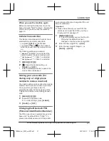 Предварительный просмотр 21 страницы Panasonic KX-TGD663 Operating Instructions Manual