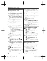 Предварительный просмотр 22 страницы Panasonic KX-TGD663 Operating Instructions Manual