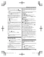 Предварительный просмотр 23 страницы Panasonic KX-TGD663 Operating Instructions Manual