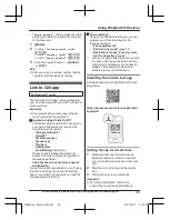 Предварительный просмотр 49 страницы Panasonic KX-TGD663 Operating Instructions Manual