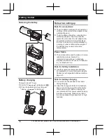 Preview for 12 page of Panasonic KX-TGD890 Operating Instructions Manual