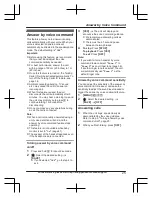 Preview for 25 page of Panasonic KX-TGD890 Operating Instructions Manual