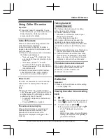 Preview for 47 page of Panasonic KX-TGD890 Operating Instructions Manual