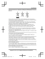 Предварительный просмотр 7 страницы Panasonic KX-TGDA30E Installation Manual