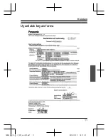 Preview for 107 page of Panasonic KX-TGDA30EX Installation Manual