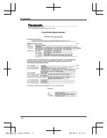 Preview for 108 page of Panasonic KX-TGDA30EX Installation Manual