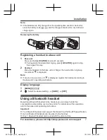 Предварительный просмотр 7 страницы Panasonic KX-TGDA99 Installation Manual