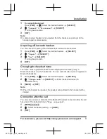 Предварительный просмотр 9 страницы Panasonic KX-TGDA99 Installation Manual