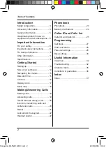 Preview for 2 page of Panasonic KX-TGE110 Series Operating Instructions Manual