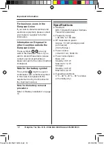 Preview for 12 page of Panasonic KX-TGE110 Series Operating Instructions Manual