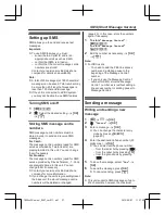 Предварительный просмотр 37 страницы Panasonic KX-TGE210FX Operating Instructions Manual