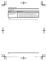 Предварительный просмотр 46 страницы Panasonic KX-TGE210FX Operating Instructions Manual