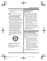 Preview for 7 page of Panasonic KX-TGE213C Operating Instructions Manual