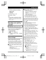 Preview for 15 page of Panasonic KX-TGE213C Operating Instructions Manual