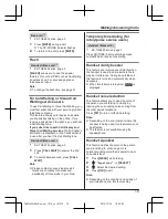 Preview for 19 page of Panasonic KX-TGE213C Operating Instructions Manual