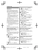 Preview for 34 page of Panasonic KX-TGE213C Operating Instructions Manual