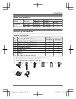 Preview for 3 page of Panasonic KX-TGE220AZ Operating Instructions Manual