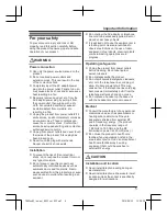 Preview for 5 page of Panasonic KX-TGE220AZ Operating Instructions Manual