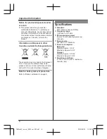 Preview for 8 page of Panasonic KX-TGE220AZ Operating Instructions Manual