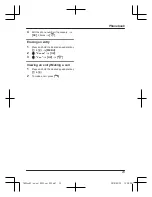 Preview for 23 page of Panasonic KX-TGE220AZ Operating Instructions Manual