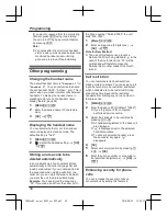 Preview for 34 page of Panasonic KX-TGE220AZ Operating Instructions Manual