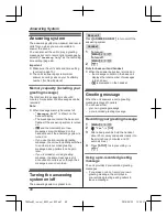 Preview for 40 page of Panasonic KX-TGE220AZ Operating Instructions Manual