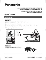 Panasonic KX-TGE260 Quick Manual preview