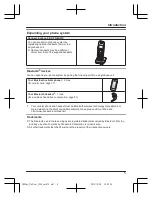 Предварительный просмотр 5 страницы Panasonic KX-TGE262C Operating Instructions Manual