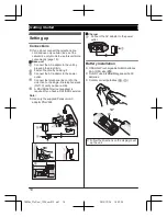 Предварительный просмотр 10 страницы Panasonic KX-TGE262C Operating Instructions Manual