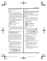 Предварительный просмотр 19 страницы Panasonic KX-TGE262C Operating Instructions Manual