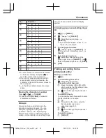 Предварительный просмотр 33 страницы Panasonic KX-TGE262C Operating Instructions Manual