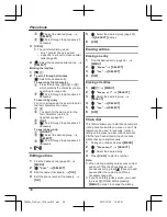 Предварительный просмотр 34 страницы Panasonic KX-TGE262C Operating Instructions Manual