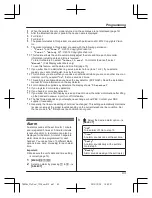 Предварительный просмотр 43 страницы Panasonic KX-TGE262C Operating Instructions Manual