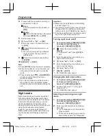 Предварительный просмотр 44 страницы Panasonic KX-TGE262C Operating Instructions Manual