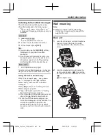 Предварительный просмотр 63 страницы Panasonic KX-TGE262C Operating Instructions Manual