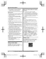 Предварительный просмотр 8 страницы Panasonic KX-TGE432 Operating Instructions Manual