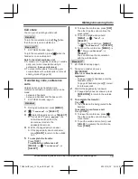 Предварительный просмотр 19 страницы Panasonic KX-TGE432 Operating Instructions Manual