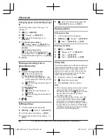 Предварительный просмотр 26 страницы Panasonic KX-TGE432 Operating Instructions Manual